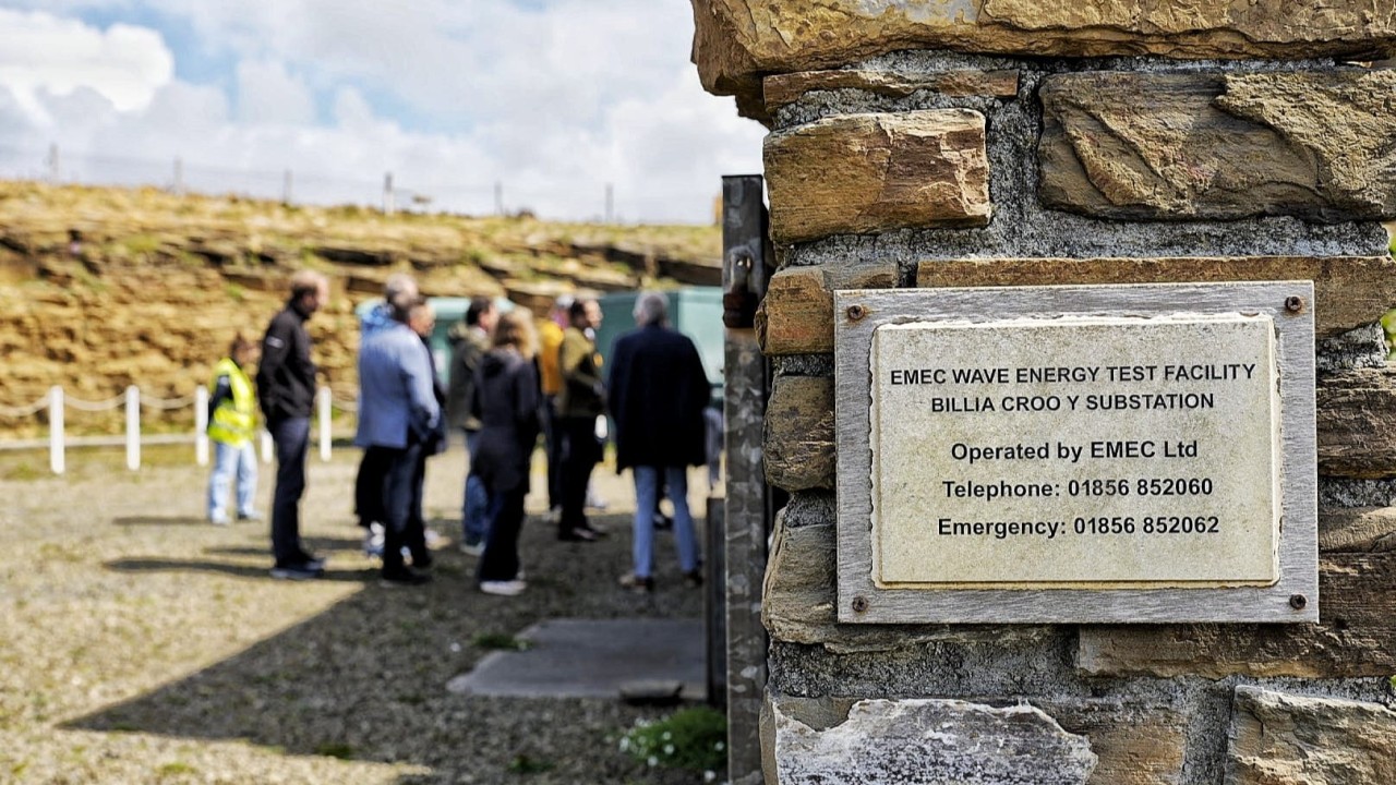 Energie uit golven op Orkney. Foto: Martijn Heemstra